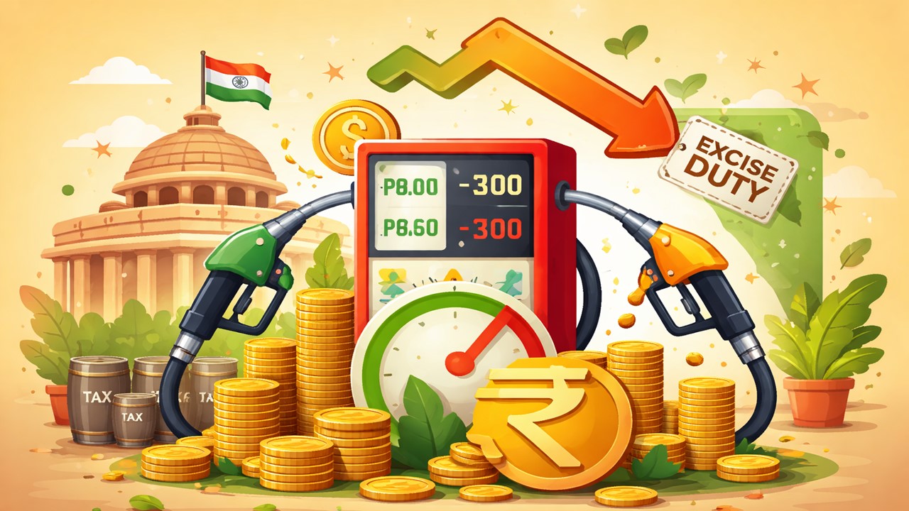 Indian Government Reduces Special Additional Excise Duties on Petrol and Diesel