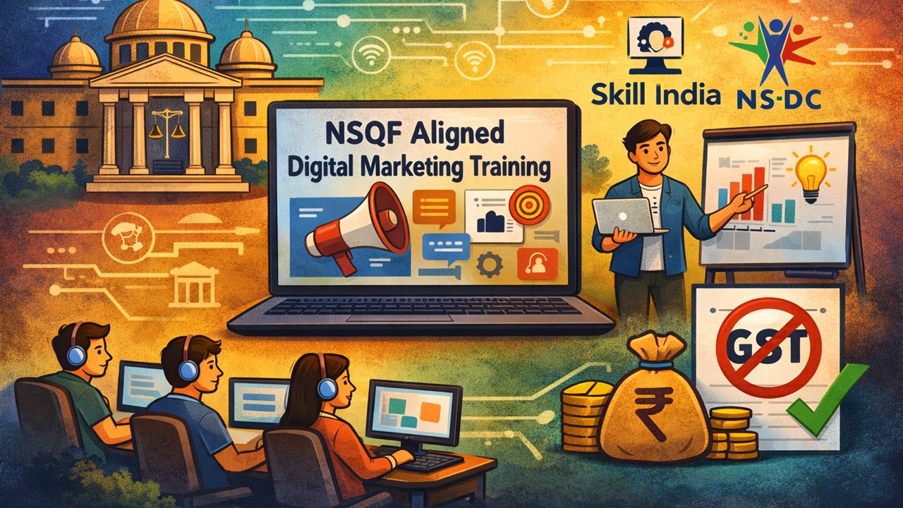 AAR Holds Digital Marketing Training Programmes Provided under Skill India Are Exempt From GST