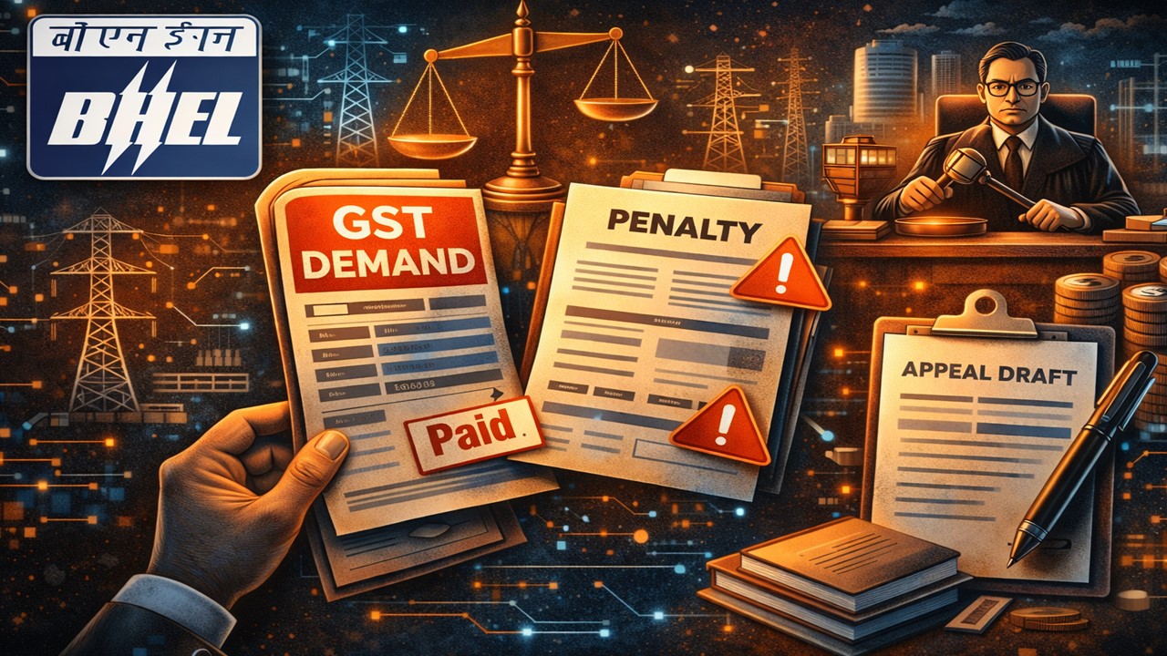 Bharat Heavy Electricals Limited Receives GST Demand Order from Karnataka Authority
