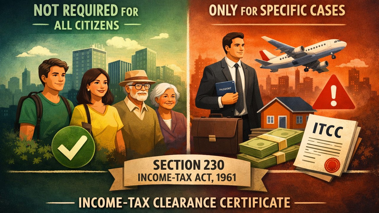 Govt Clarifies Not Every Citizen Is Mandatory to Obtain an ITCC Before Leaving India