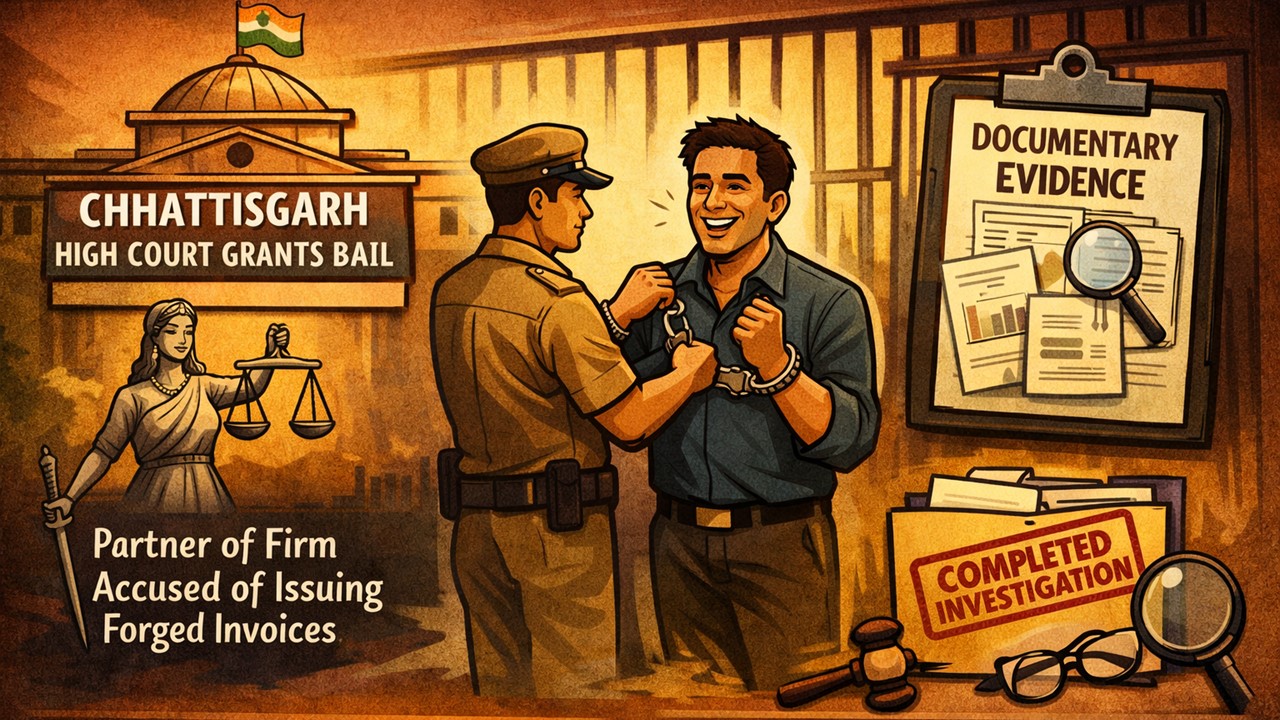 HC Grants Regular bail in GST Fake Invoice considering appellant had no criminal antecedents