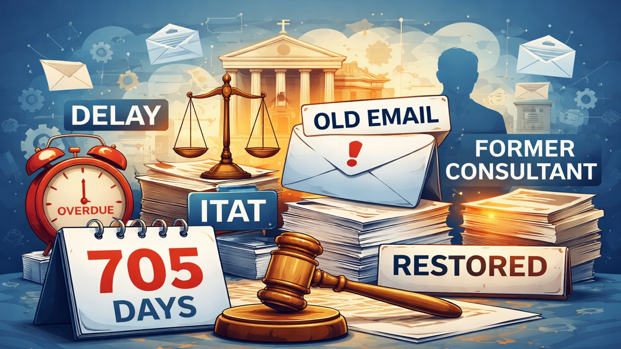 ITAT Condones 705-Days Delay and Restores Matter As Notices Sent to Former Consultant's Email