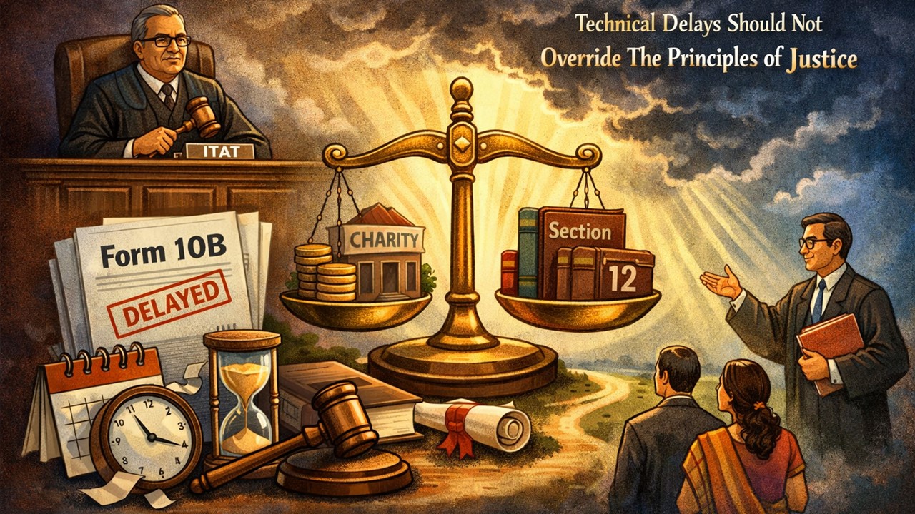 ITAT Holds Technical Delays Should Not Override Principles of Justice; Condones Form 10B Delay
