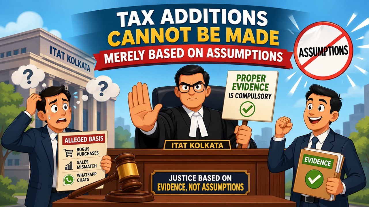 ITAT Quashes Assumption-Based Additions; Holds Tax Additions Are Unjustified Without Solid Evidence