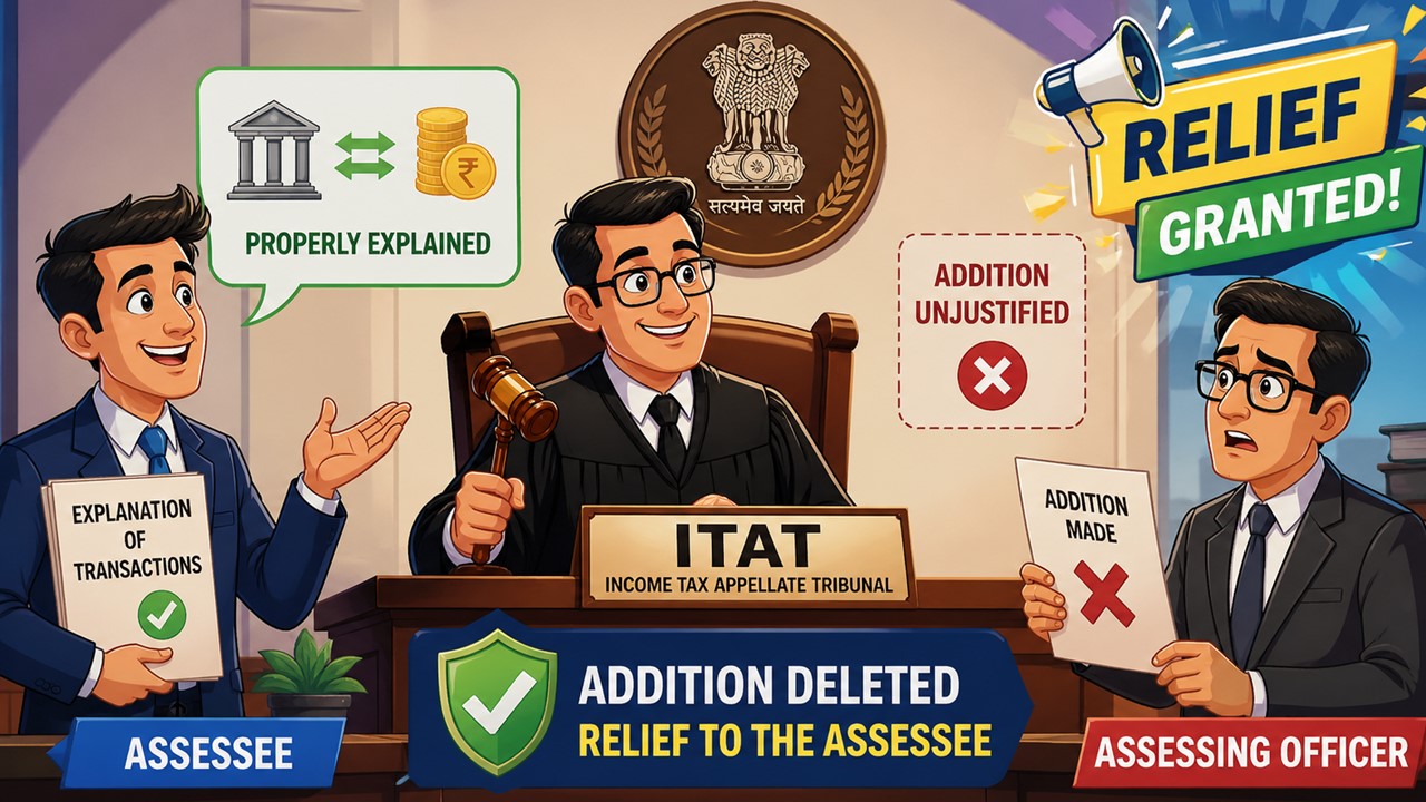 ITAT Grants Relief, Sets Aside Addition After Finding Assessee’s Explanation Satisfactory
