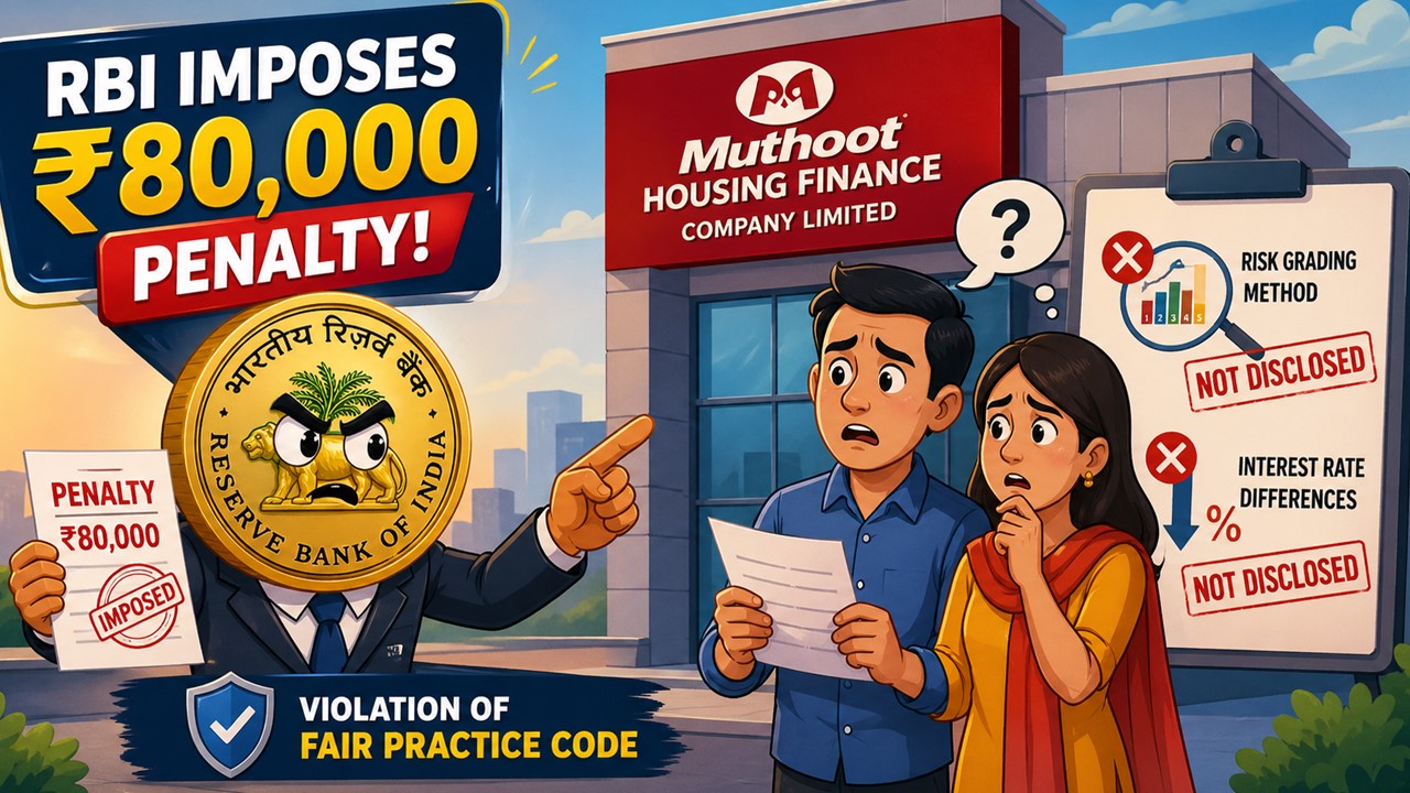RBI Fines Muthoot Housing Finance Fair Practice Code Violation