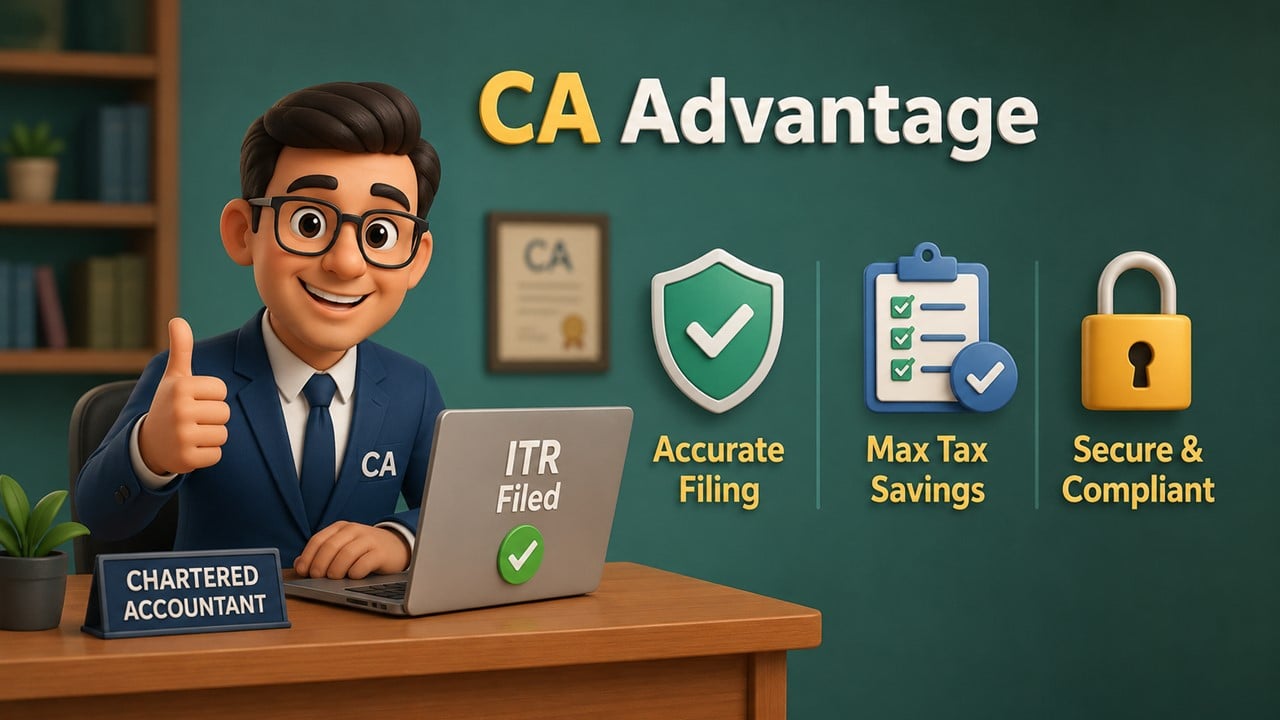 Benefits Of Filling ITR Through A "Chartered Accountant"