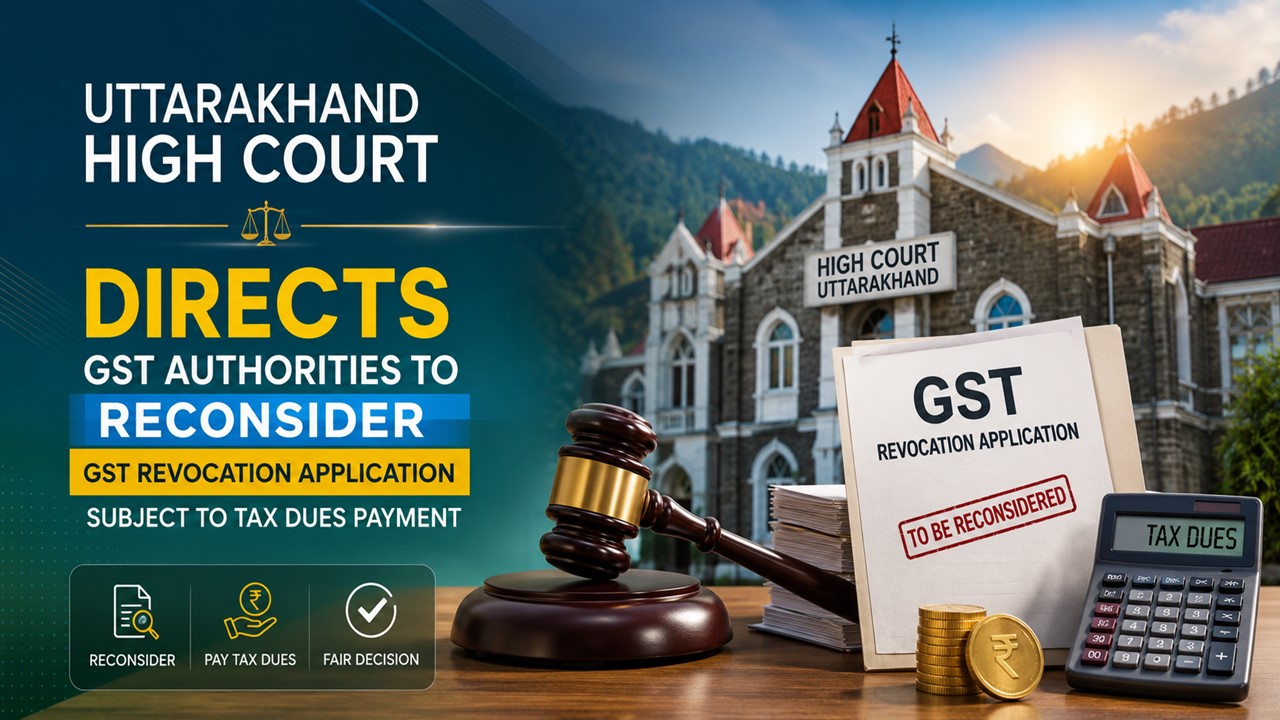 HC Directs GST Authorities to Reconsider GST Revocation Application Subject to Tax Dues Payment