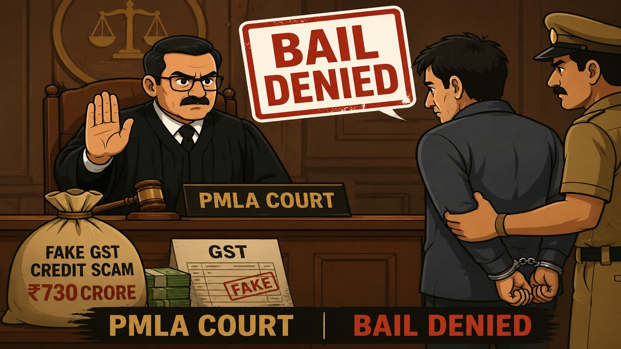 PMLA Court Denies Bail in Rs.730 Crore Fake GST Credit Scam