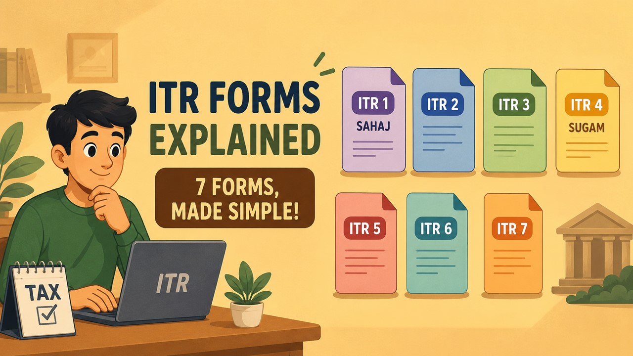 Filing Your ITR? Here's a Simple Breakdown of All 7 Income Tax Return Forms