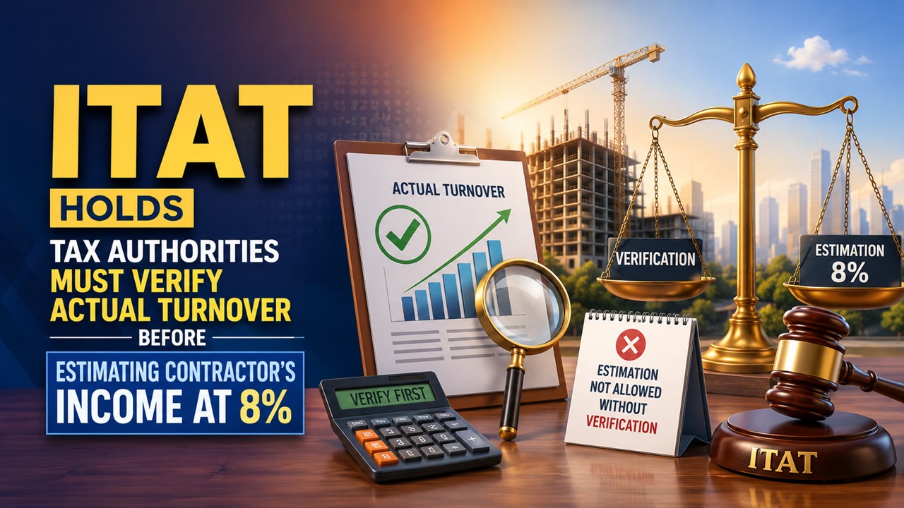 Civil Contractor Faced Rs. 1.51 Crore Addition After AO Applied 10% Profit Rate on Rs. 26.94 Crore Receipts; ITAT Orders Fresh Examination and 8% Profit Estimation
