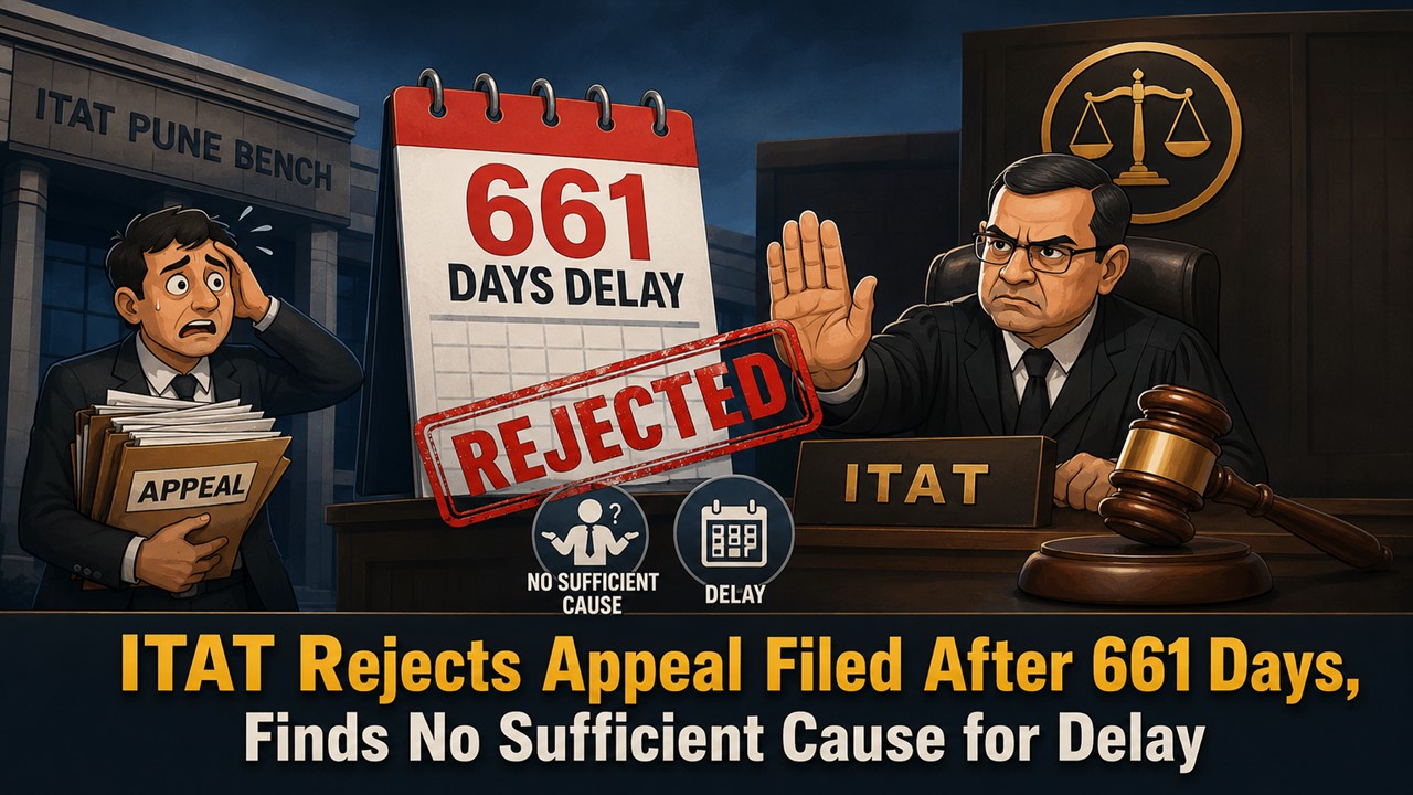 ITAT Rejects Appeal Filed After 661 Days, Finds No Sufficient Cause for Delay