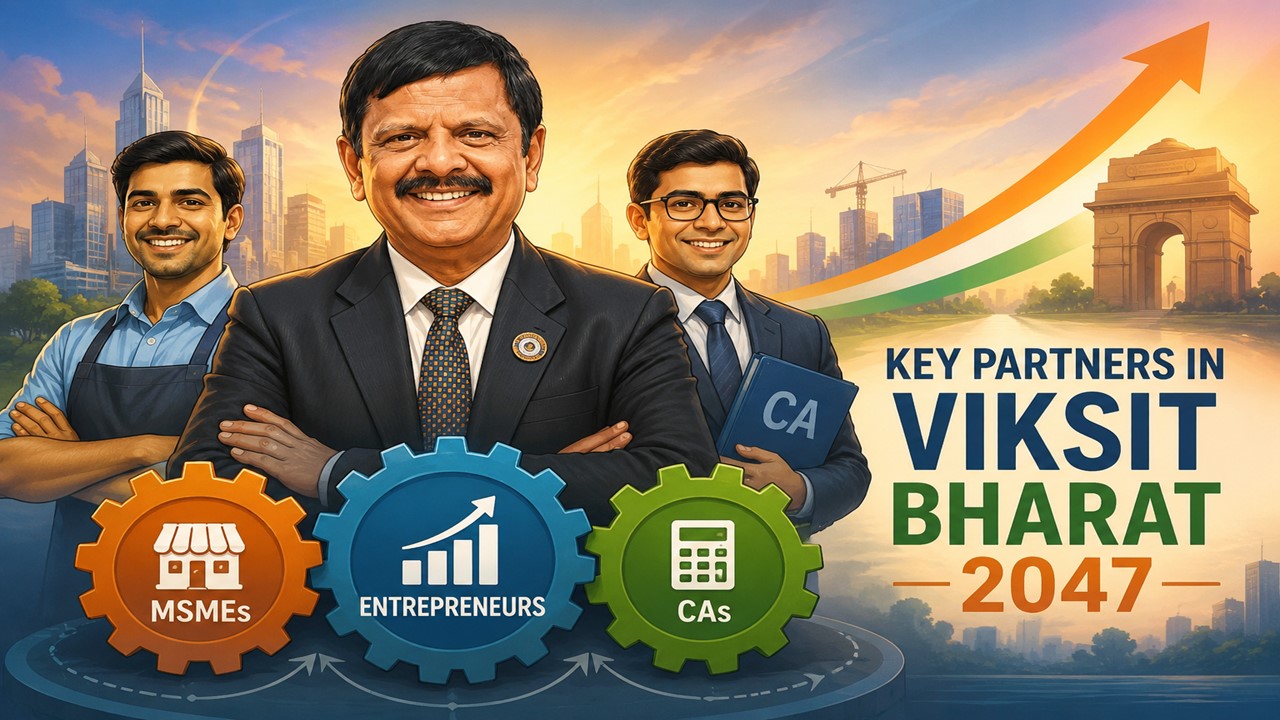 Vice President C.P. Radhakrishnan to Lead ICAI's 78th CA Day Celebrations on July 1, 2026