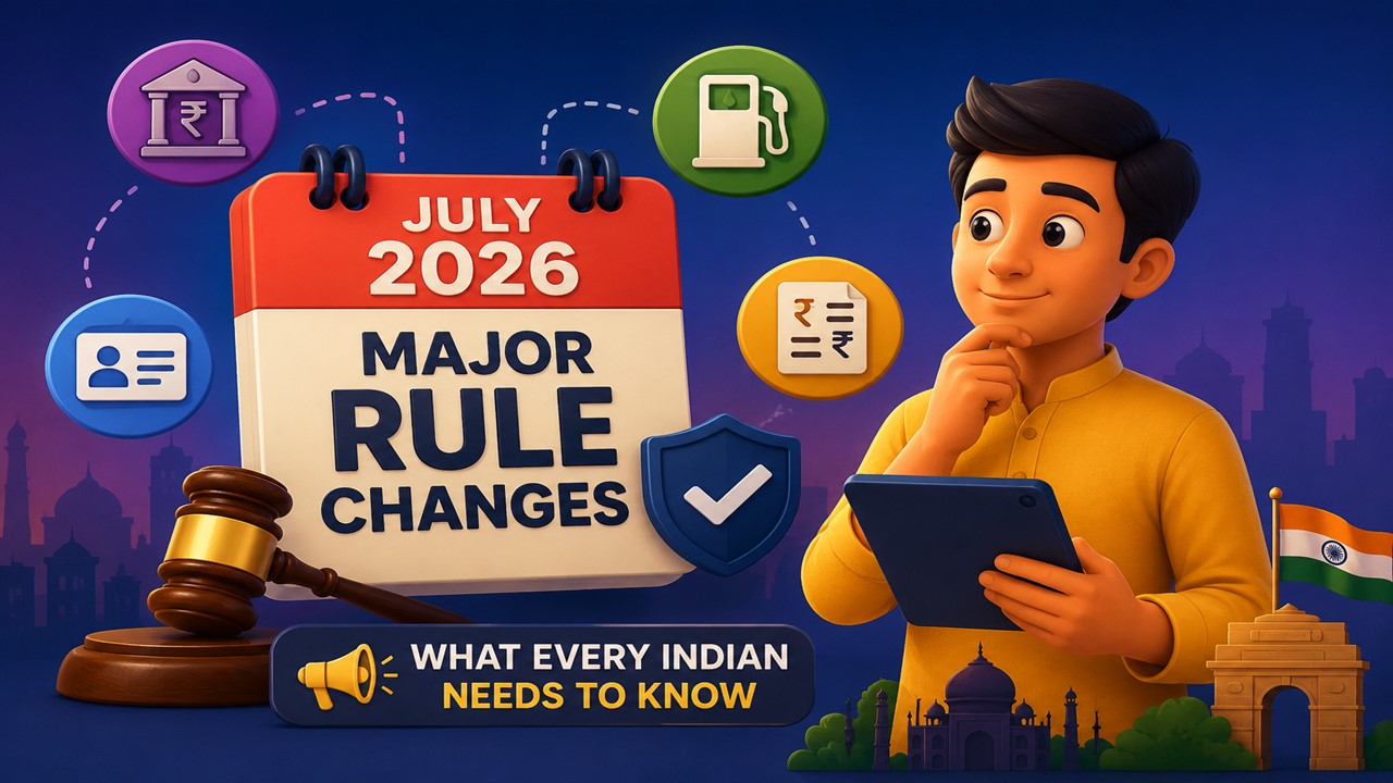 Major Rule Changes in July 2026: What Every Indian Needs to Know