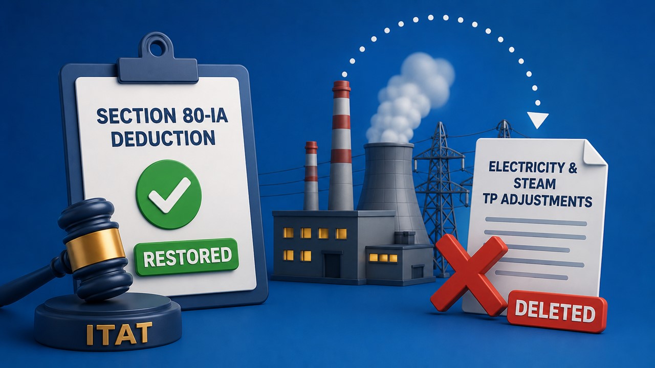 ITAT Restores Section 80-IA Deduction, Deletes Electricity and Steam TP Adjustments