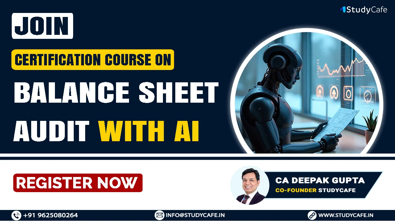 Certification Course Mastering Balance Sheet Audit with AI Tools